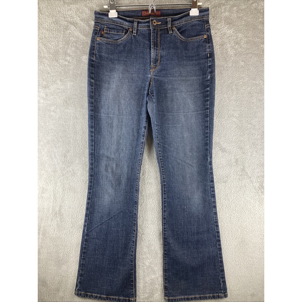Jeanstar Jeans Women's Size 10 Straight Leg Mid Rise Denim (31x31)‎